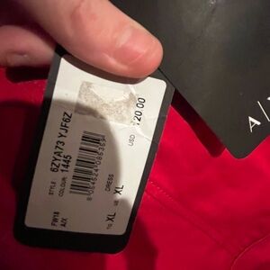 Women's Red Midi Dress